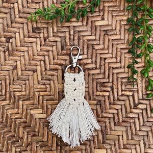 Macrame keychains